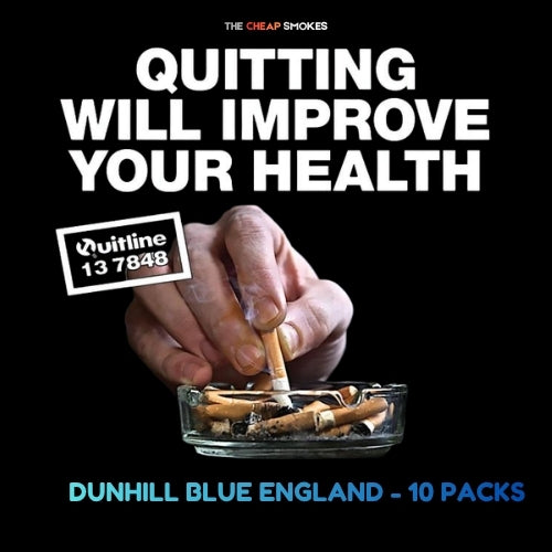 Dunhill Blue England Cigarettes 10 Packs The Cheap Smokes